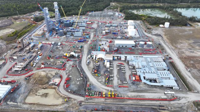 Aerial view of Hunter Power Station in Kurri Kurri